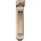 Ekena Millwork Legacy Arts and Crafts Smooth Bracket w/ Offset Brace, Douglas Fir, 5 1/2"W x 20"D x 28"H BKT0604X20X28LEC03SDF - alternate 3